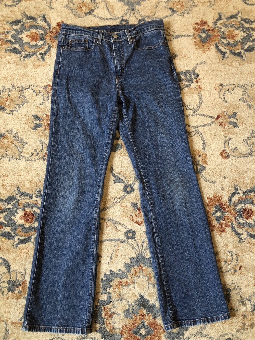 Vintage Polo Ralph Lauren Womens Jeans 8x32 Blue Saturday Jean Denim Y2k